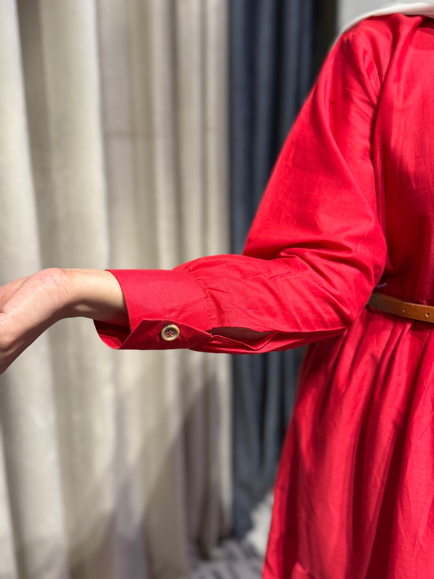 "Regal Mehroon. Flowy. Timeless. A maxi made for every moment."